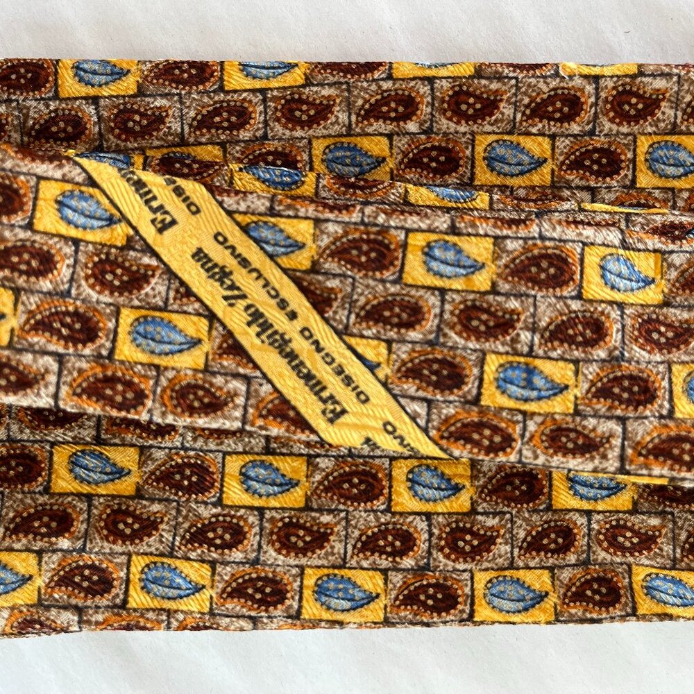 Zegna silk tie